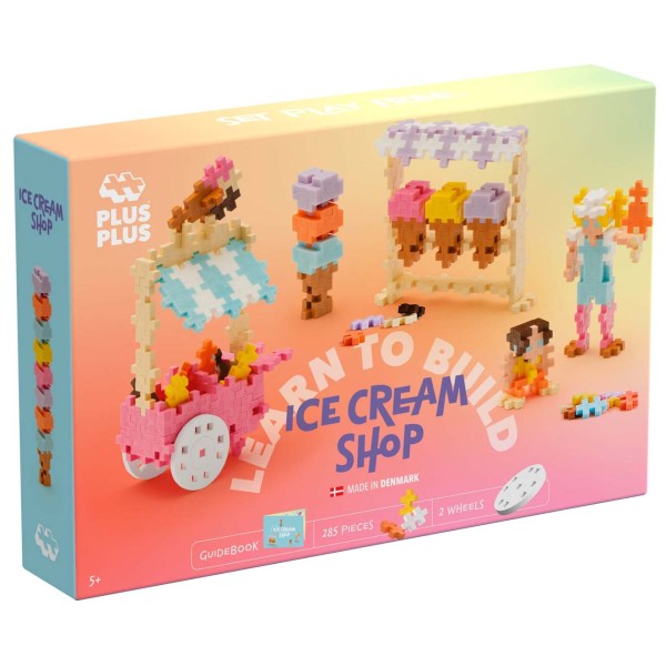 Plus-Plus Mini: Learn to Build Eiswagen- 285 Bausteine Plus-Plus Mini: Learn to Build Eiswagen- 285 Bausteine