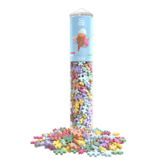 Plus-Plus - Tube 240 Kreativ Bausteine Eiscreme Plus-Plus - Tube 240 Kreativ Bausteine Eiscreme