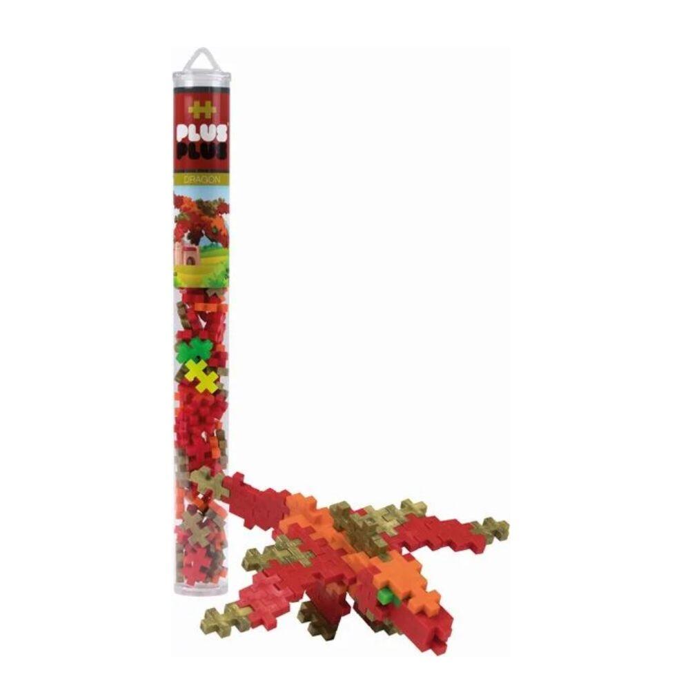 Plus-Plus - Tube Drache 100 Kreativ Bausteine Plus-Plus - Tube Drache 100 Kreativ Bausteine