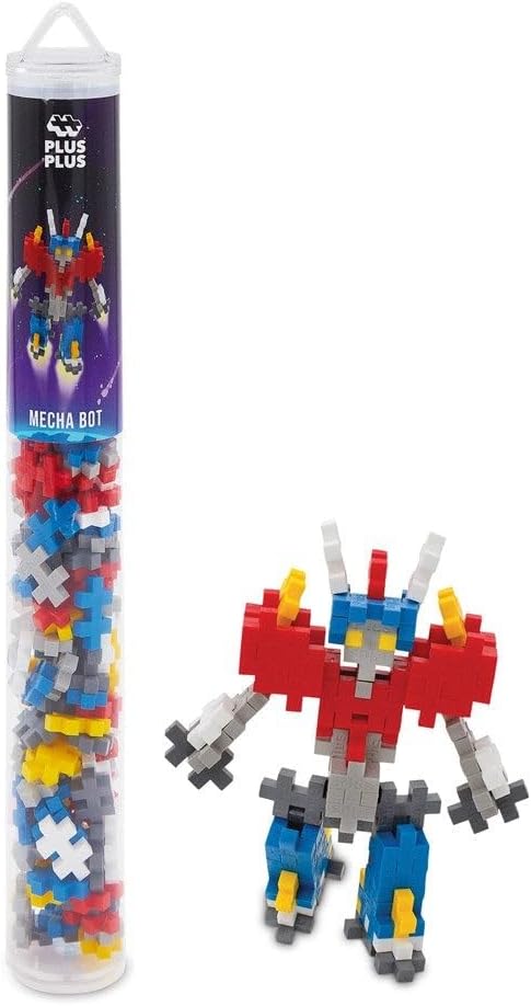 Plus-Plus - Tube Mecha Roboter 100 Kreativ Bausteine Plus-Plus - Tube Mecha Roboter 100 Kreativ Bausteine