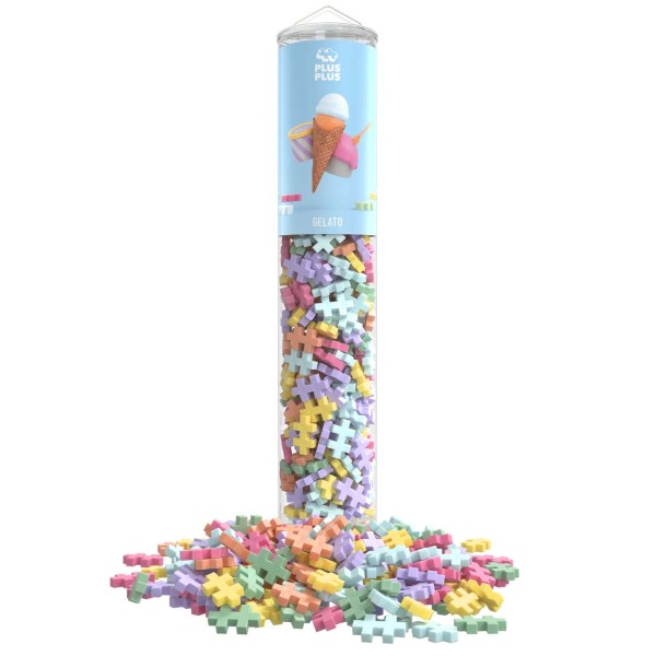 Plus-Plus Tube Mini Basic: Eiscreme - 240 Bausteine Plus-Plus Tube Mini Basic: Eiscreme - 240 Bausteine