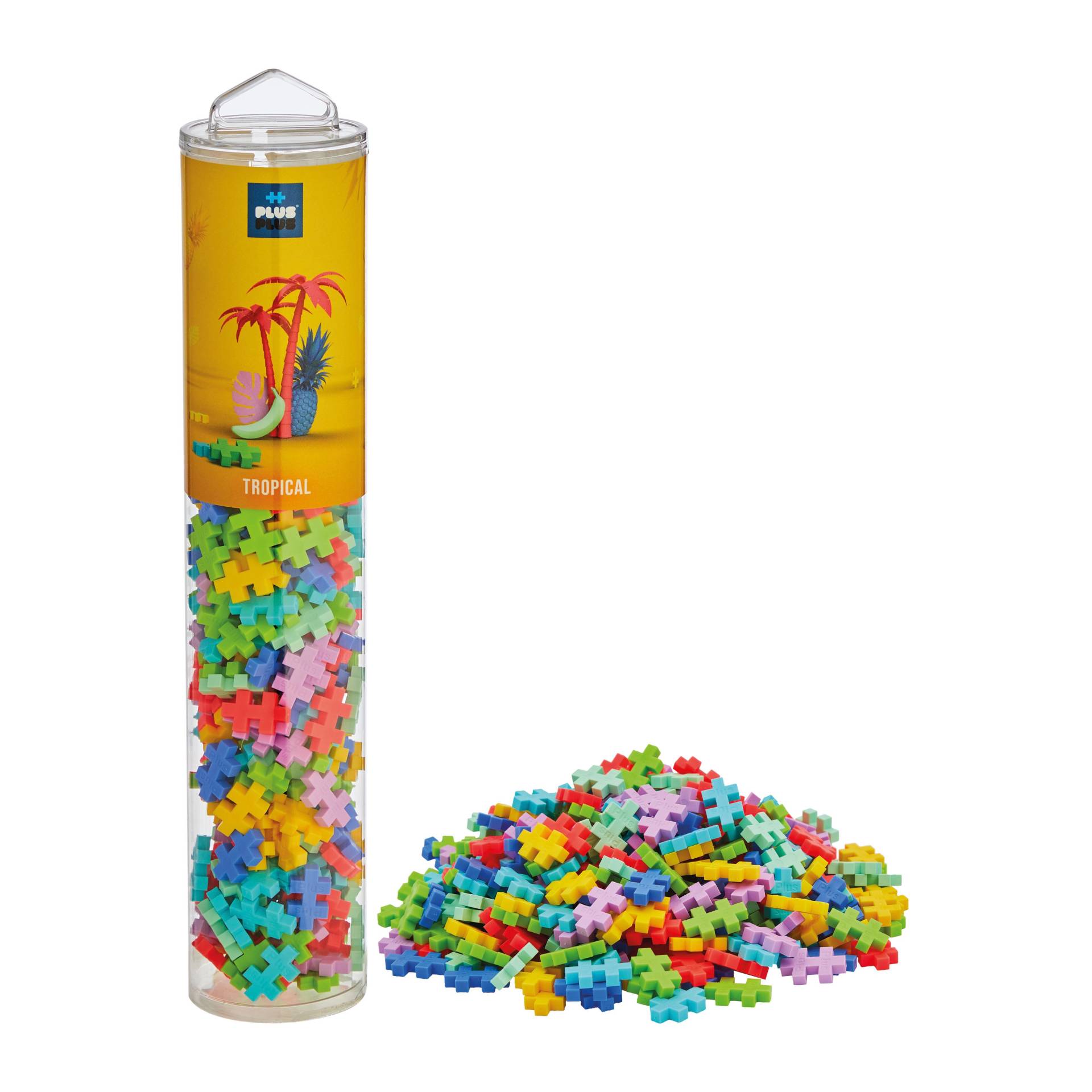 Plus-Plus - Tube Tropical 240 Kreativ Bausteine Plus-Plus - Tube Tropical 240 Kreativ Bausteine