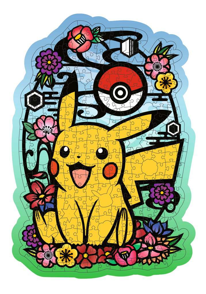 Pokemon Pikachu (Holzpuzzle)