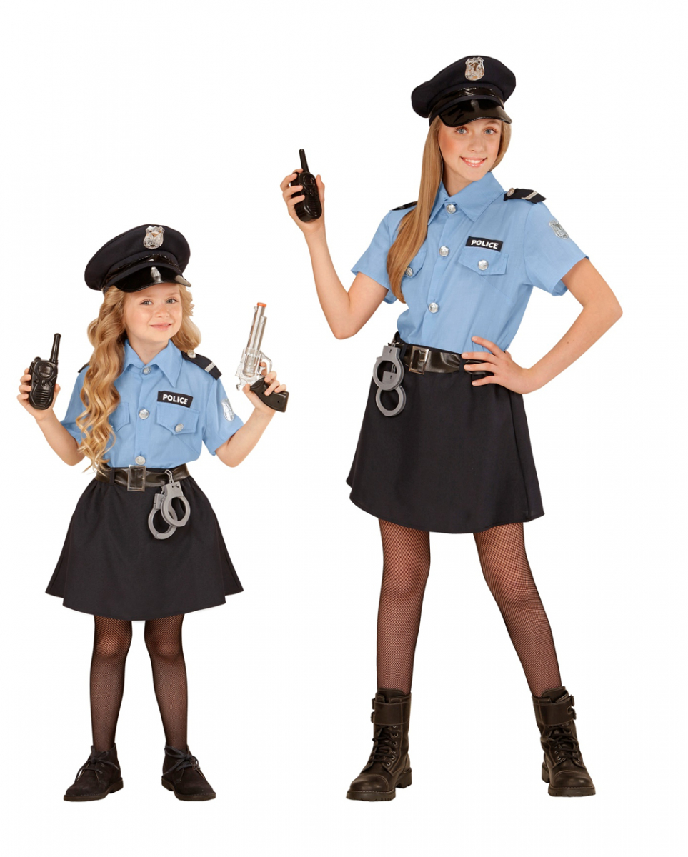 Polizistin Kinderkostüm M-140 Polizistin Kinderkostüm M-140