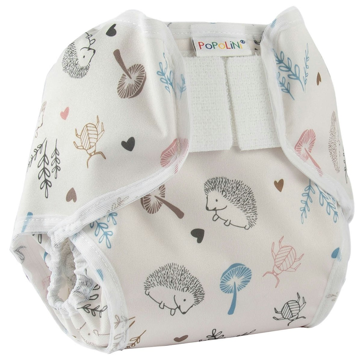 PopoWrap Überhose mit Klett beige Waldmotive S PopoWrap Überhose mit Klett beige Waldmotive S