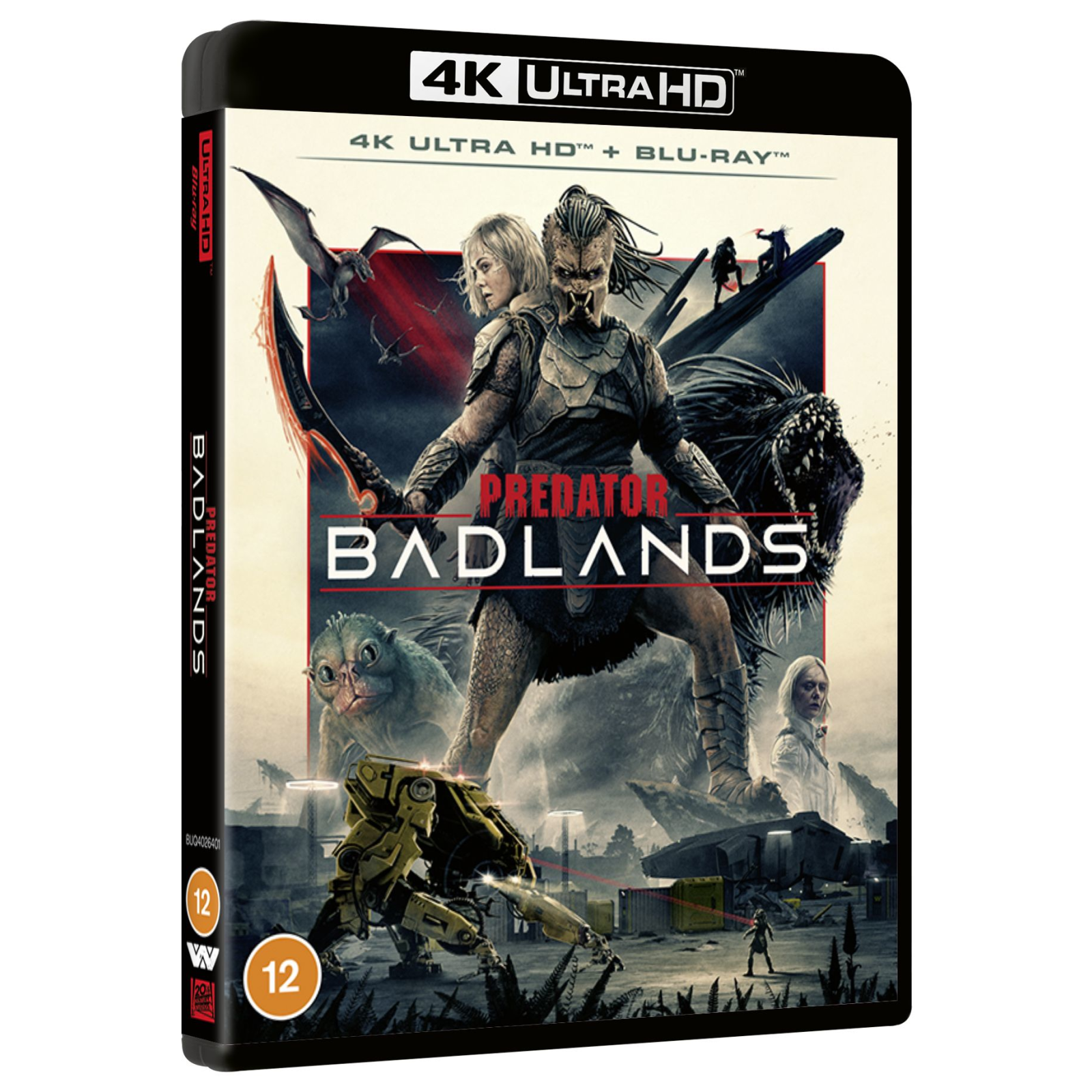 Predator Badlands 4K Ultra HD & Blu-ray Predator Badlands 4K Ultra HD & Blu-ray