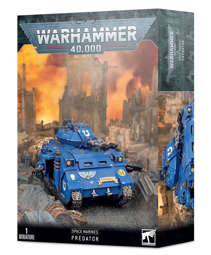 Predator der Space Marines Games Workshop Warhammer 40.000 GW 40k 48-23 Tank