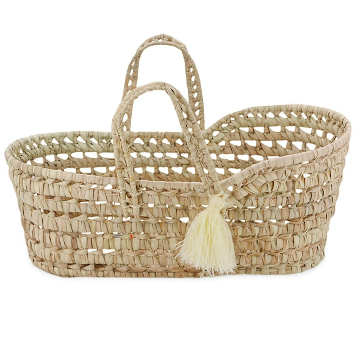 Puppenbett Tragekorb aus Palmblättern 40x18x17 cm Puppenbett Tragekorb aus Palmblättern 40x18x17 cm