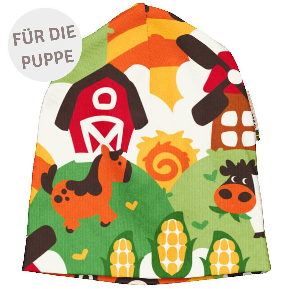 Puppenkleidung Beanie Farm grün M Puppenkleidung Beanie Farm grün M