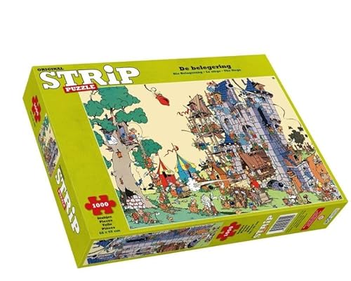 Puzzel - Peter De Smet - De belegering: StripGlossy puzzels