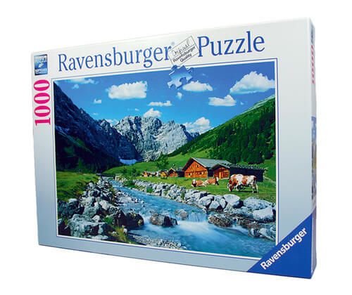 Puzzle - Karwendelgebirge Österreich - Ravensburger Puzzle, 1000 Teile Puzzle - Karwendelgebirge Österreich - Ravensburger Puzzle, 1000 Teile