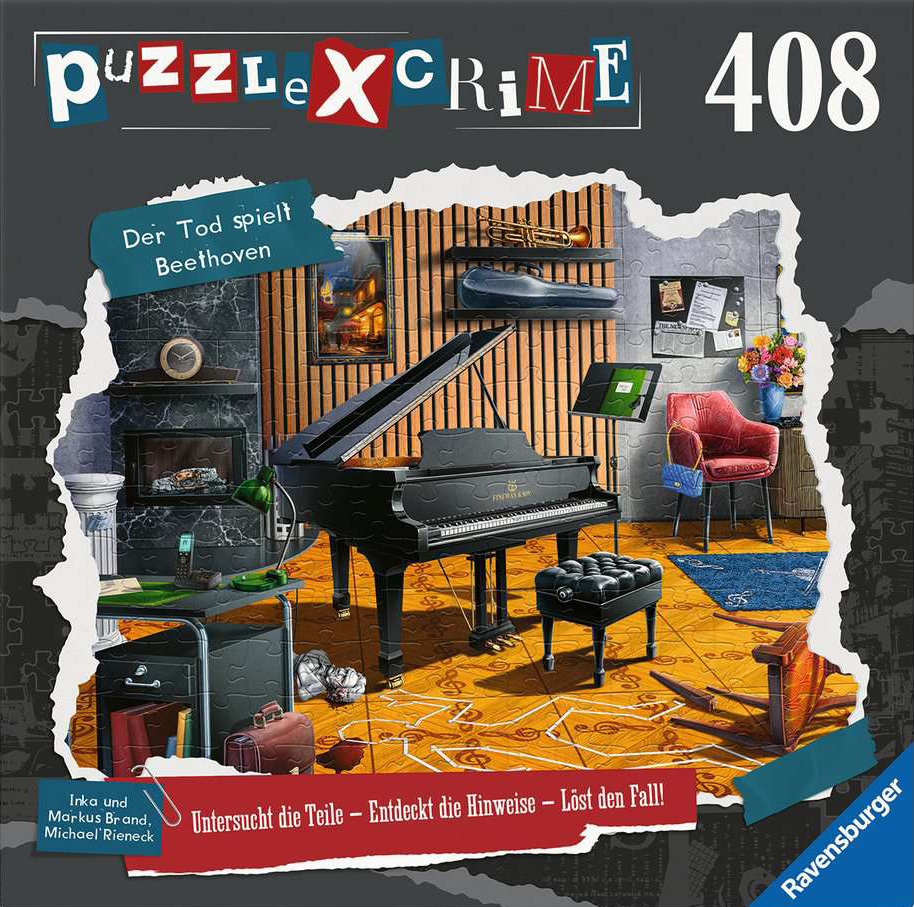 Puzzle X Crime | Der Tod spielt Beethoven Puzzle X Crime | Der Tod spielt Beethoven