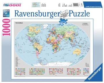 Puzzle: Politische Weltkarte (1000 Teile)