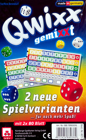 Qwixx | gemixxt - Zusatzbl�cke (2er)