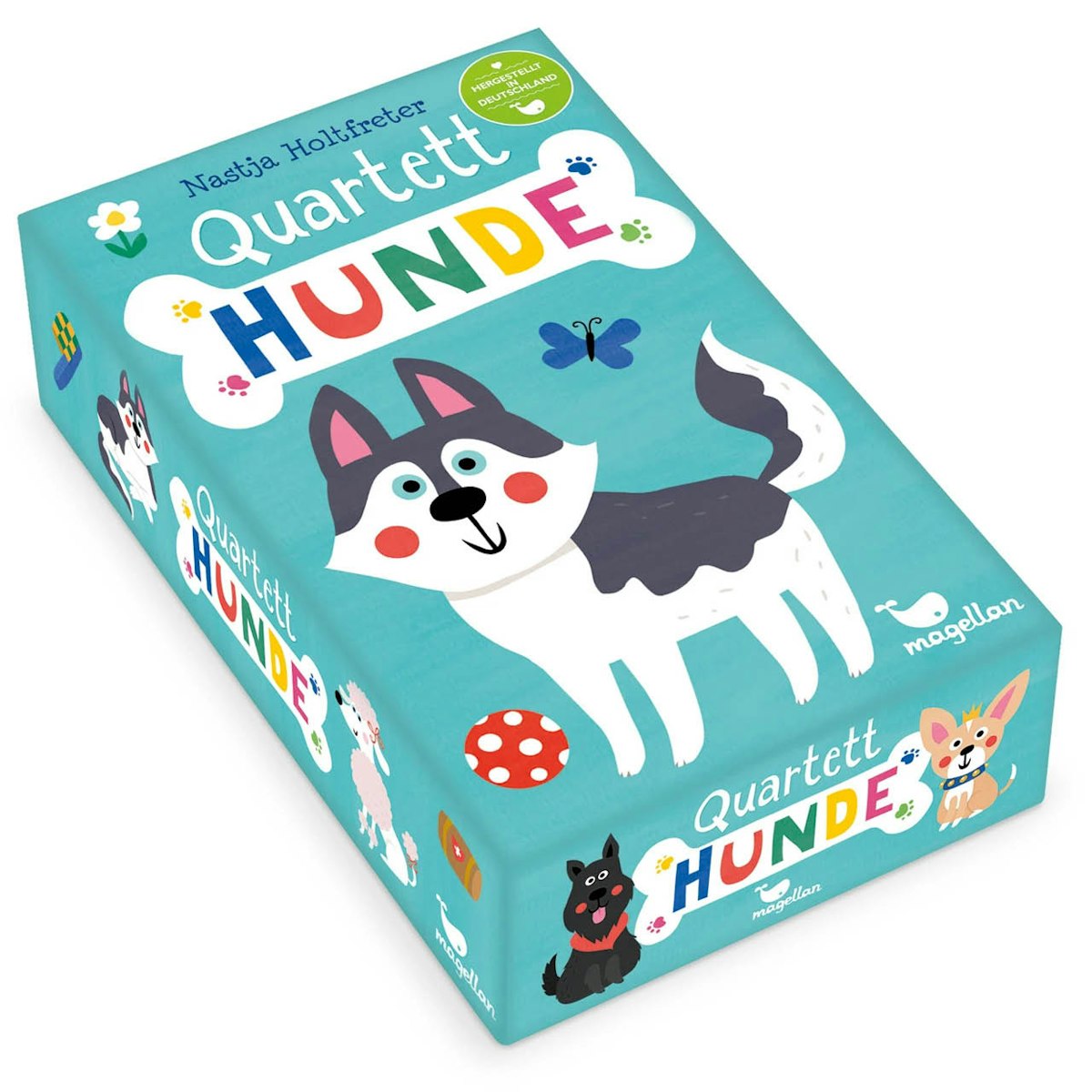Quartett Spiel Hunde ab 5 Jahren Quartett Spiel Hunde ab 5 Jahren