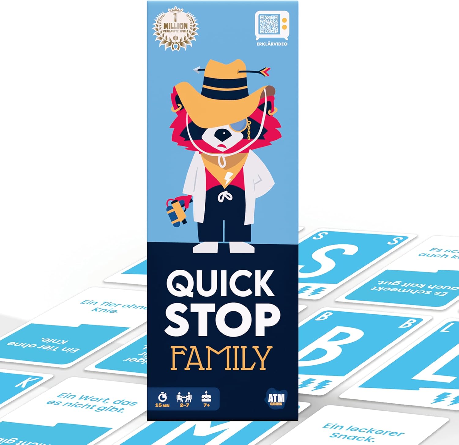 QuickStop: Das Buchstaben-Duell | Familien-Edition QuickStop: Das Buchstaben-Duell | Familien-Edition