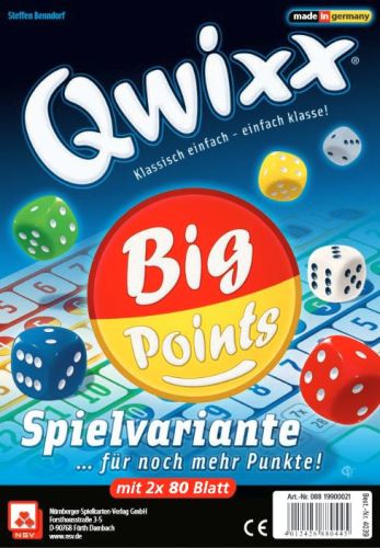 Qwixx Würfelspiel: Big Points (Erw.)