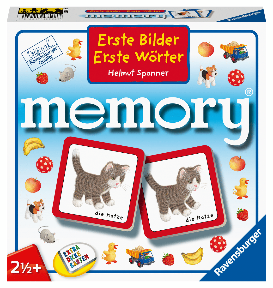 RAVENSBURGER Erste Bilder Erste Wörter memory Hans Spanner RAVENSBURGER Erste Bilder Erste Wörter memory Hans Spanner