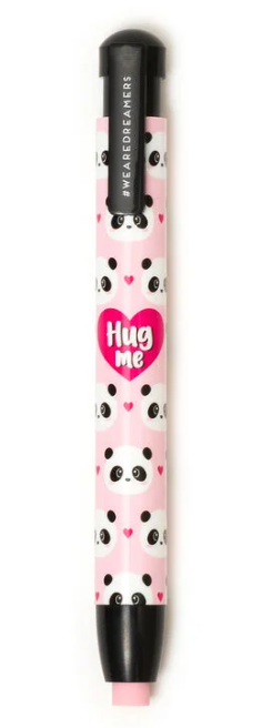 Radiergummistift PANDA mit Zuckerwattengeschmack Radierer, Anspitzer + Co. Radiergummistift PANDA mit Zuckerwattengeschmack Radierer, Anspitzer + Co.