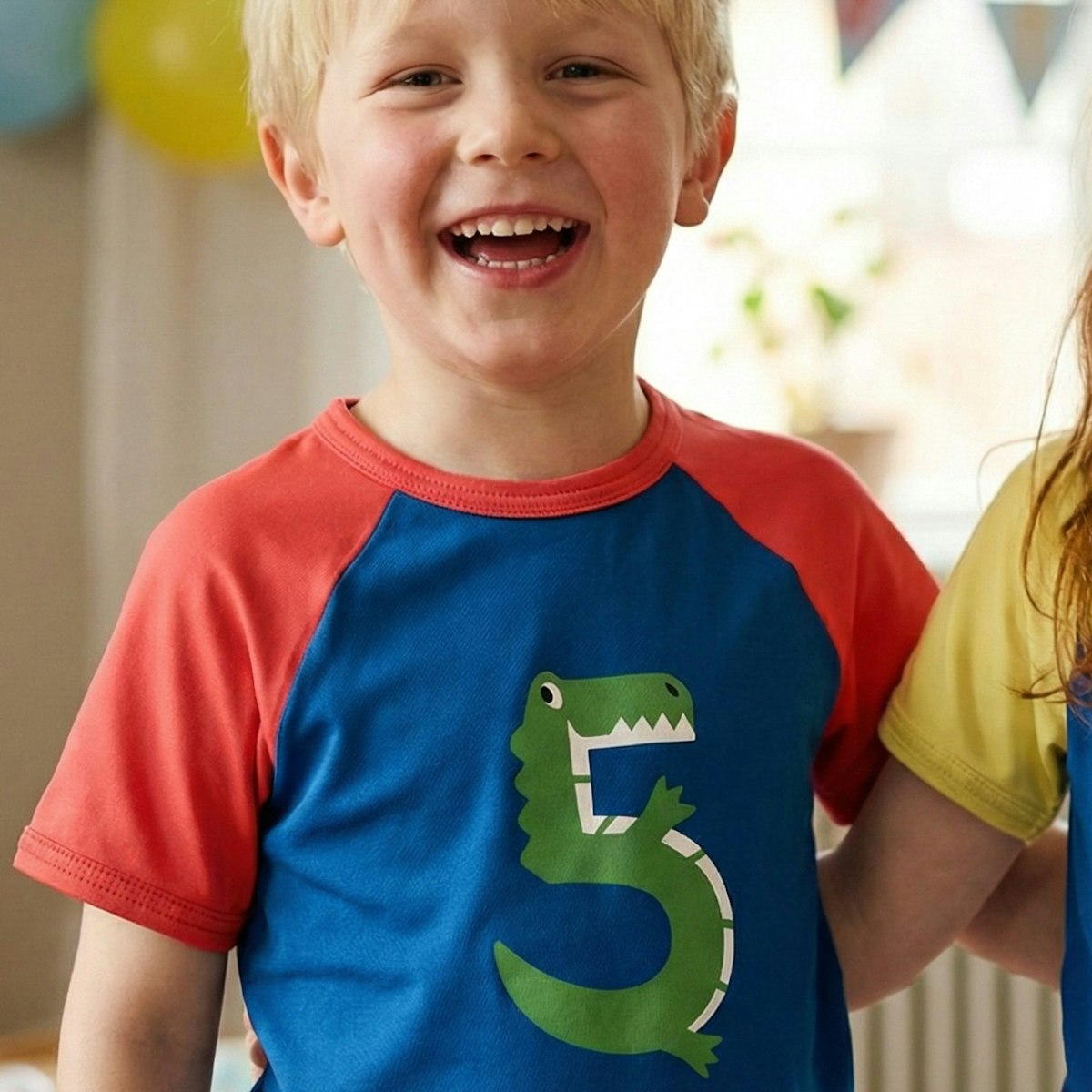 Raglanshirt kurzarm 5 Jahre Krokodil 110/116 Raglanshirt kurzarm 5 Jahre Krokodil 110/116
