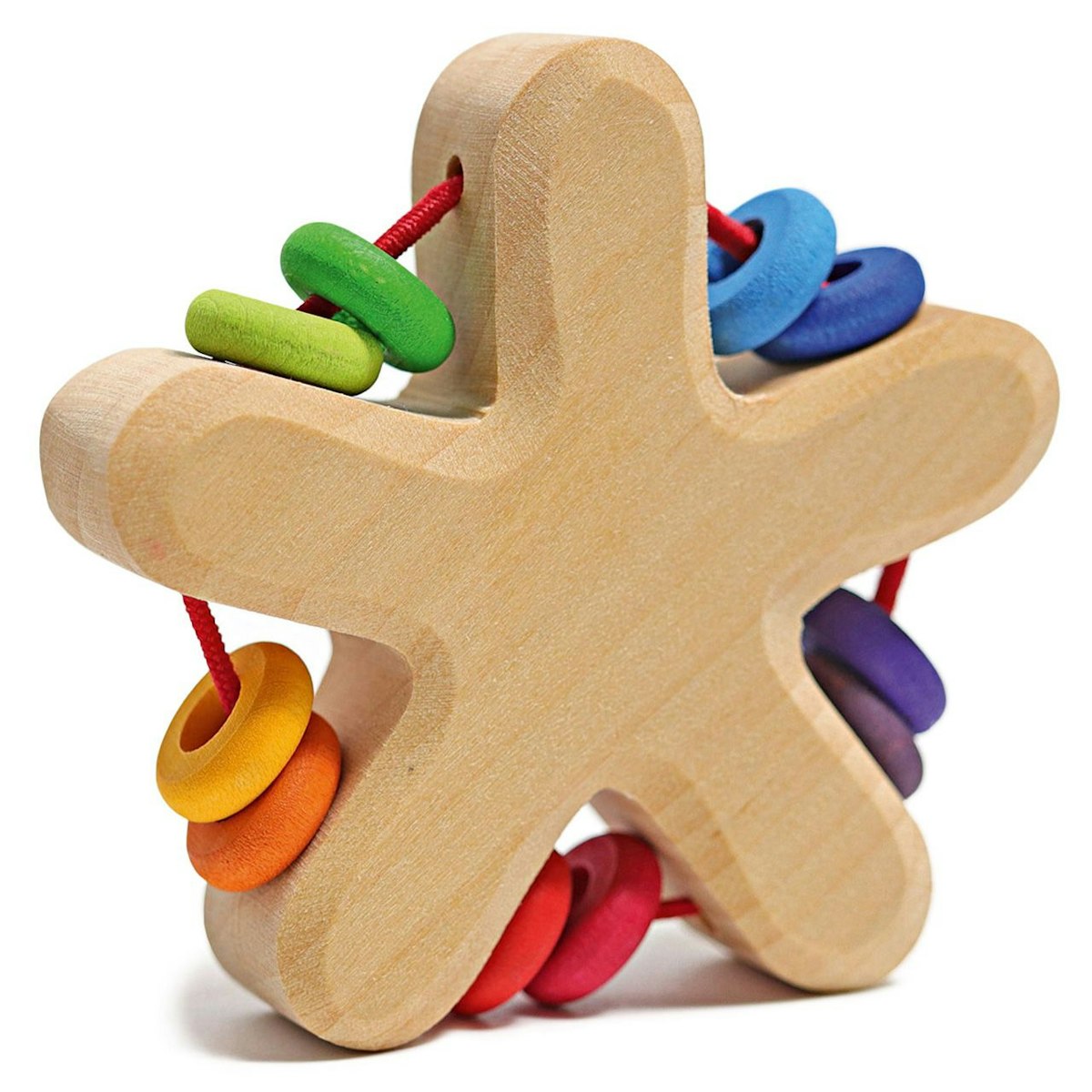 Rassel Greifling Regenbogen Stern ab 0 Monaten Rassel Greifling Regenbogen Stern ab 0 Monaten