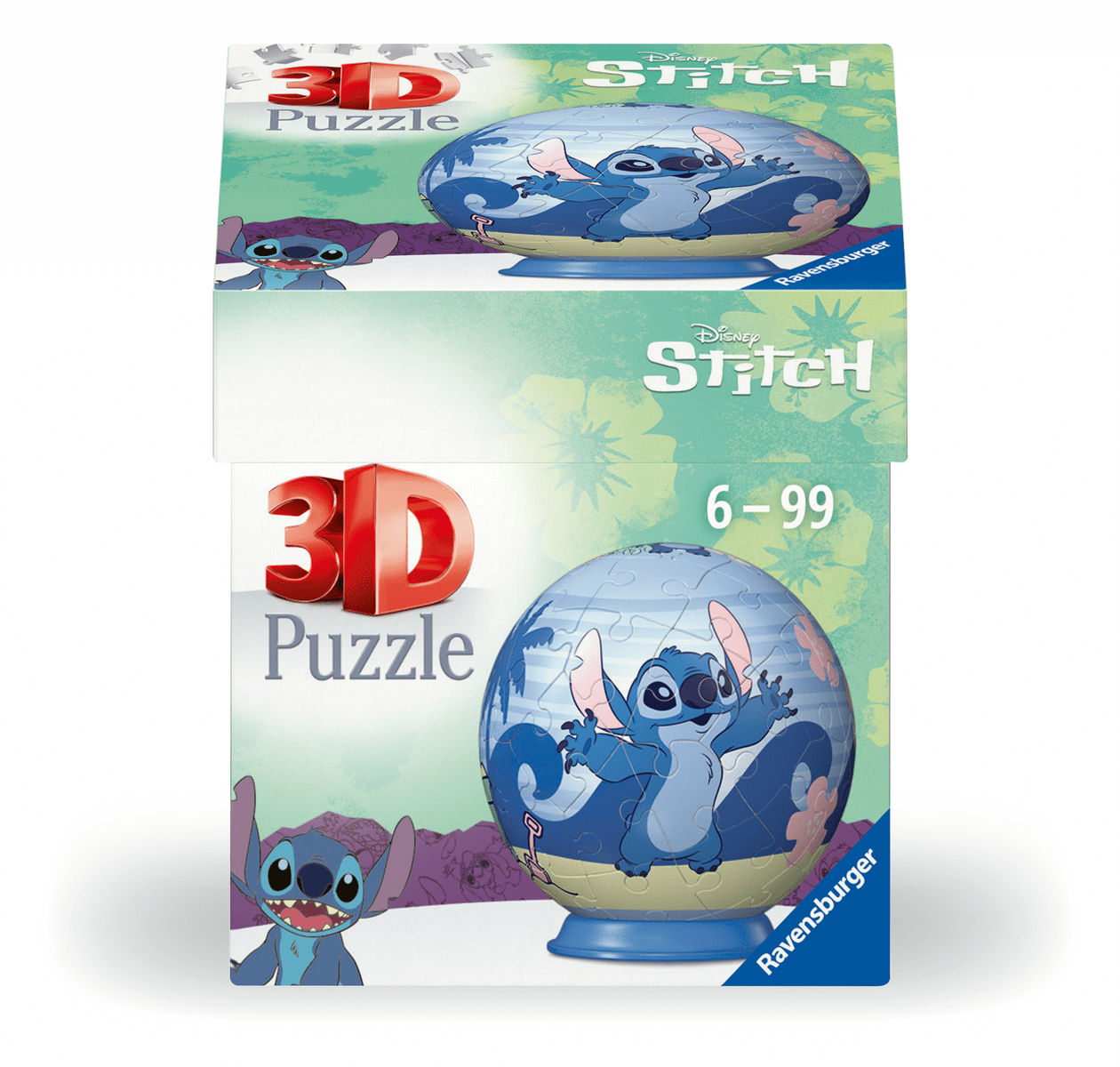 Ravensburger - 3D Puzzle Ball Puzzle-Ball Disney Stitch Ravensburger - 3D Puzzle Ball Puzzle-Ball Disney Stitch