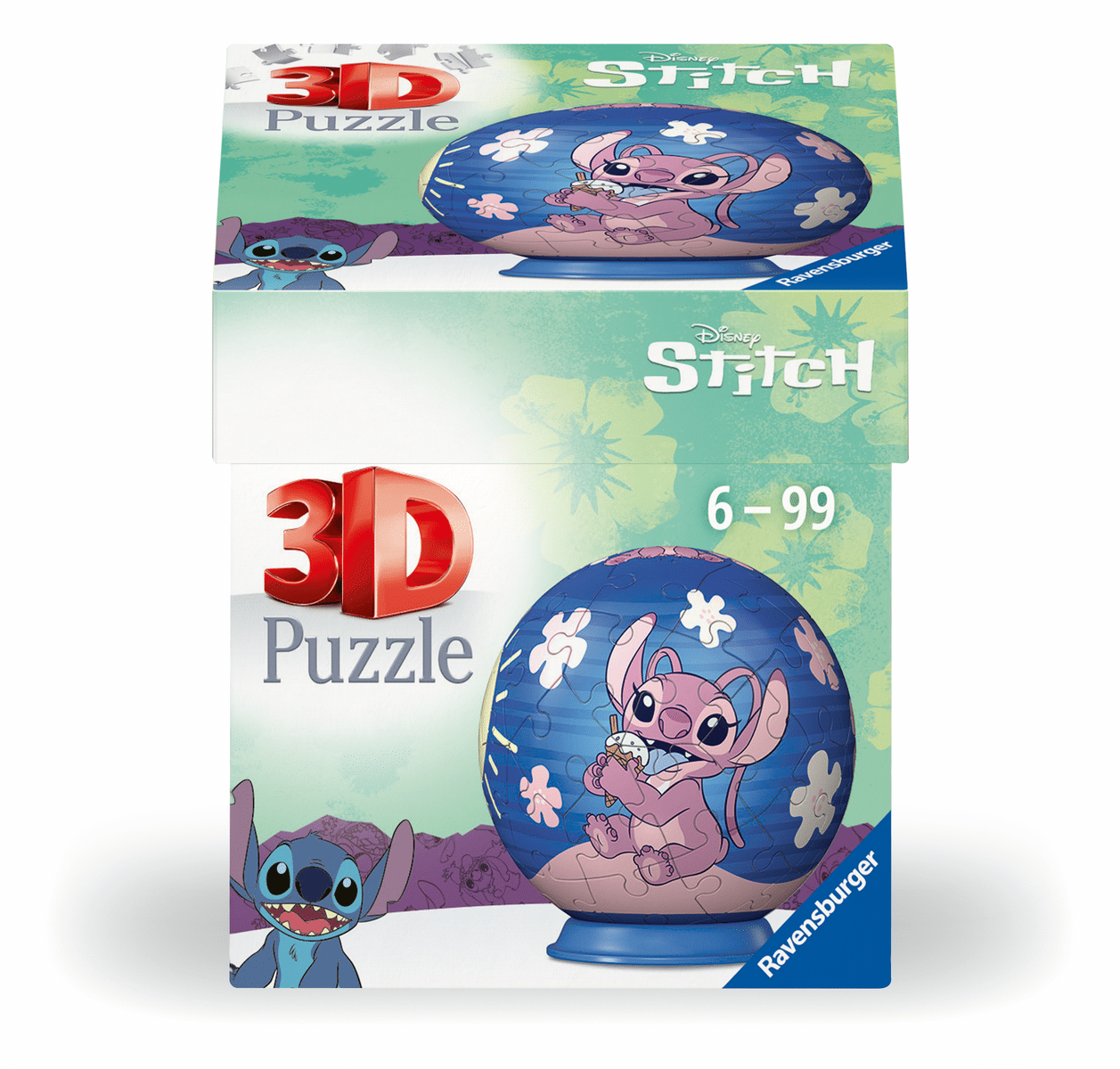 Ravensburger - 3D Puzzle Ball Puzzle-Ball Disney Stitch Ravensburger - 3D Puzzle Ball Puzzle-Ball Disney Stitch