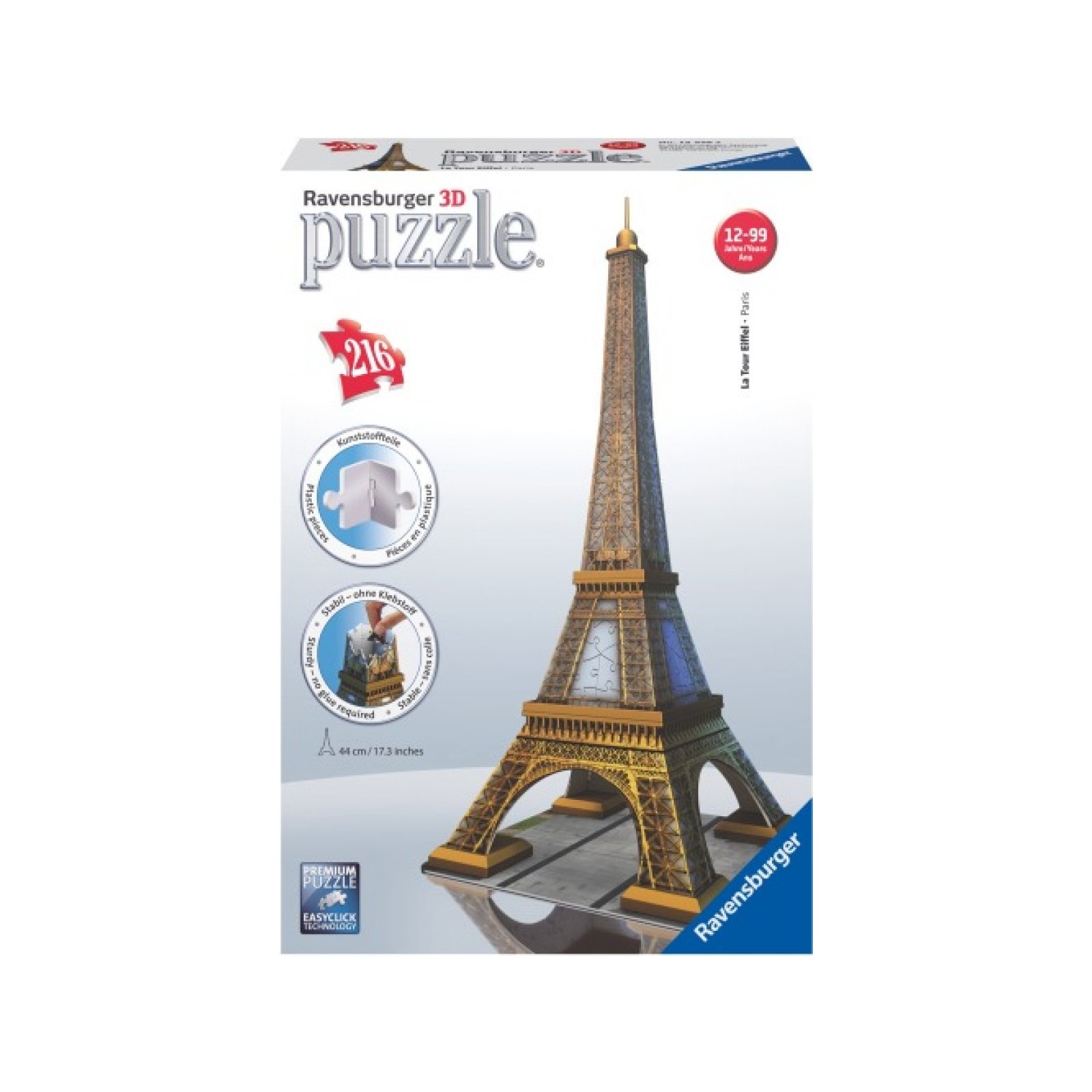 Ravensburger - 3D Puzzle-Bauwerke Eiffelturm