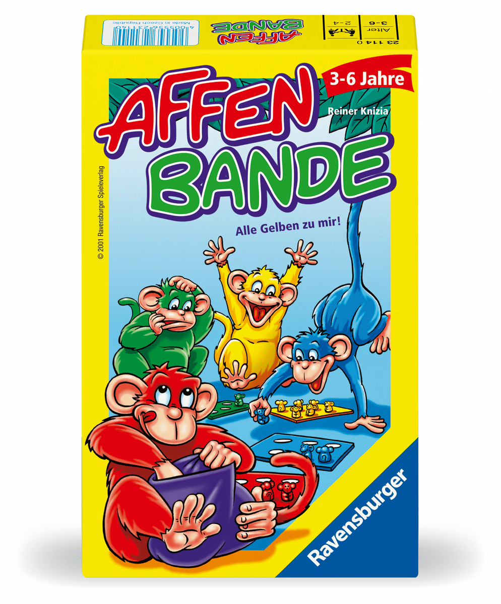 Ravensburger - Affenbande - Reisespiel ab 3 Jahren Ravensburger - Affenbande - Reisespiel ab 3 Jahren