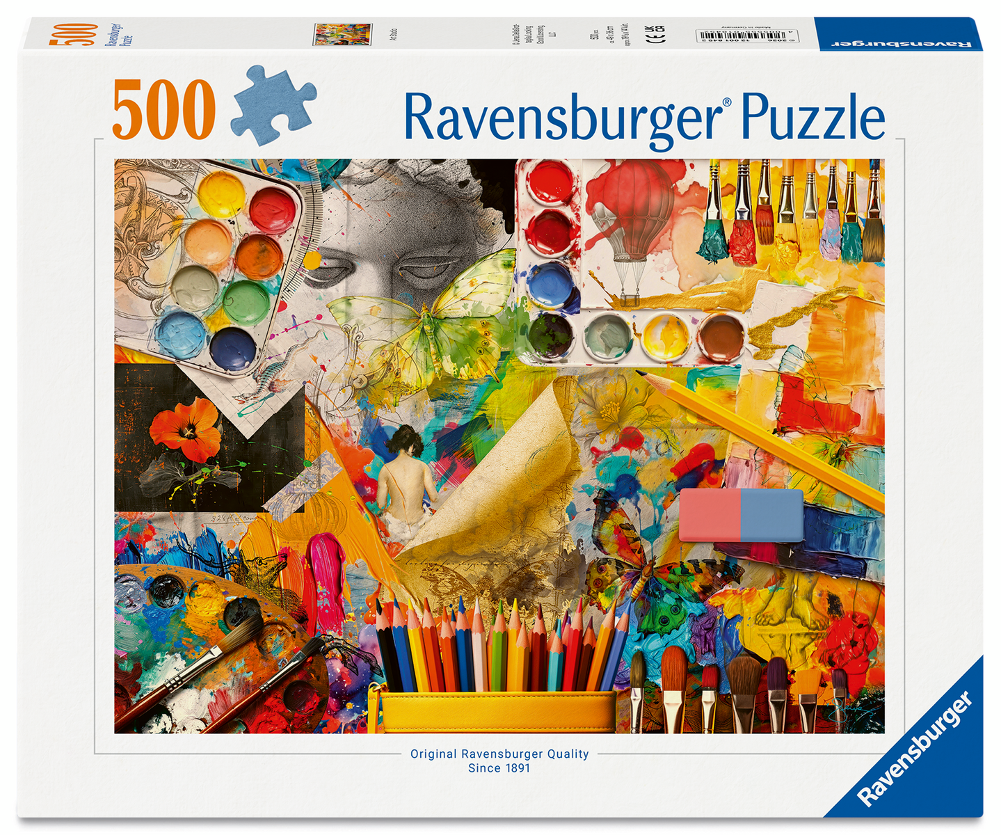 Ravensburger - Ravensburger Puzzle – Kunststudio, 500 Teile Ravensburger - Ravensburger Puzzle – Kunststudio, 500 Teile