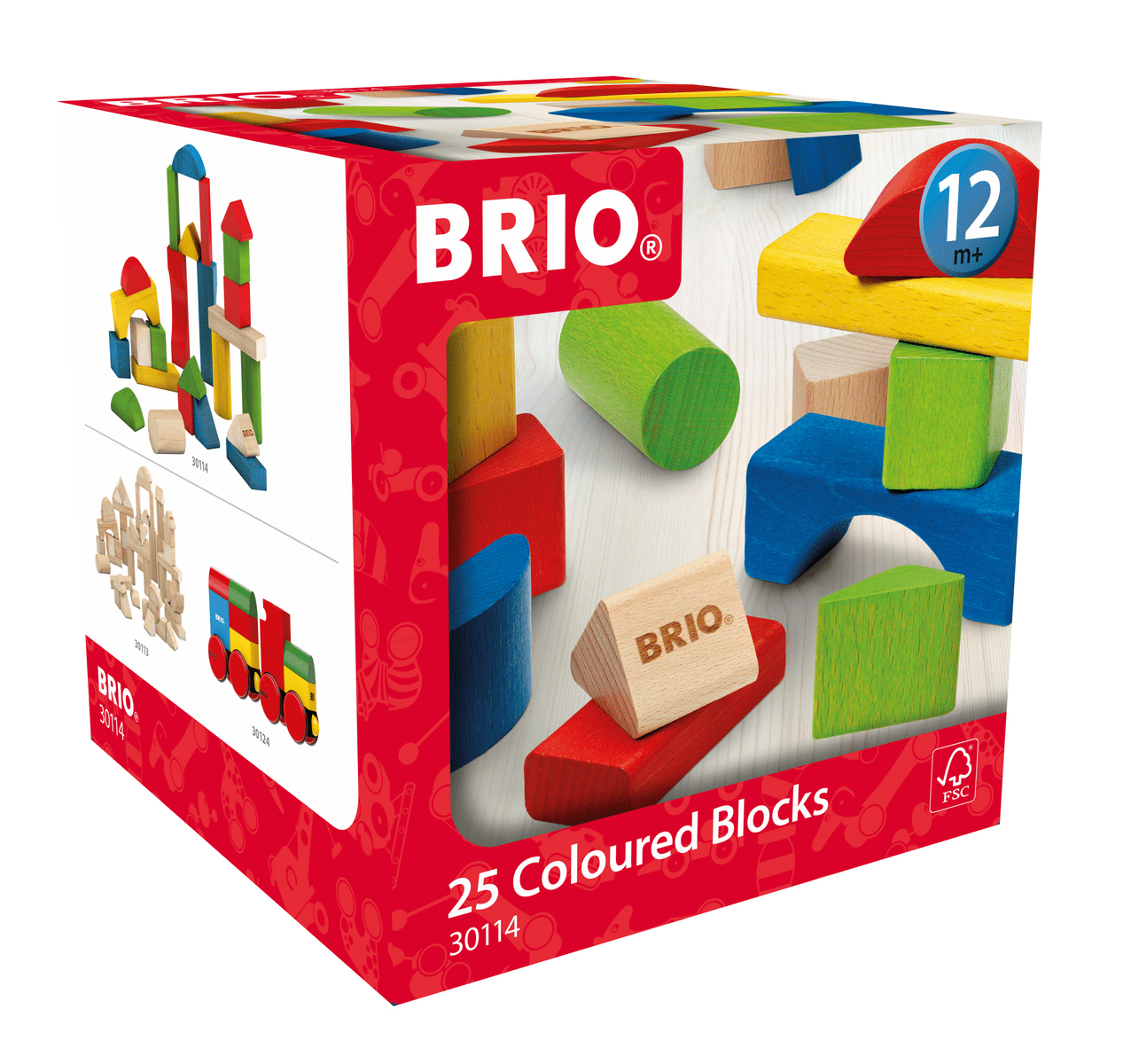 Ravensburger - BRIO Bunte Holzbausteine Ravensburger - BRIO Bunte Holzbausteine