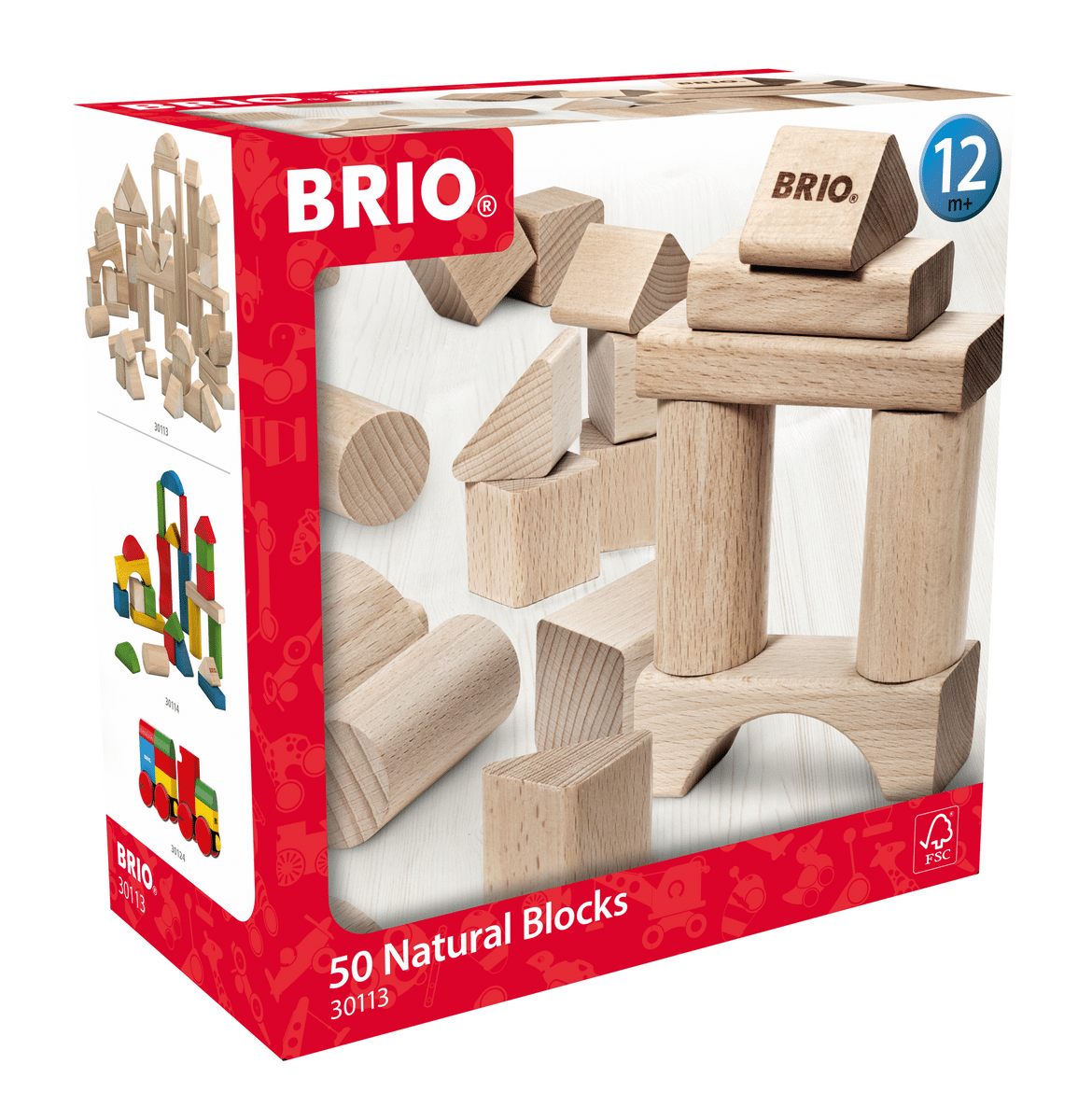 Ravensburger - BRIO Natur Holzbausteine Ravensburger - BRIO Natur Holzbausteine