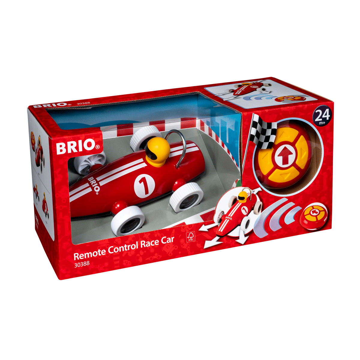 Ravensburger - BRIO RC Rennwagen - Lernspielzeug für Kinder ab 24 Monaten Ravensburger - BRIO RC Rennwagen - Lernspielzeug für Kinder ab 24 Monaten