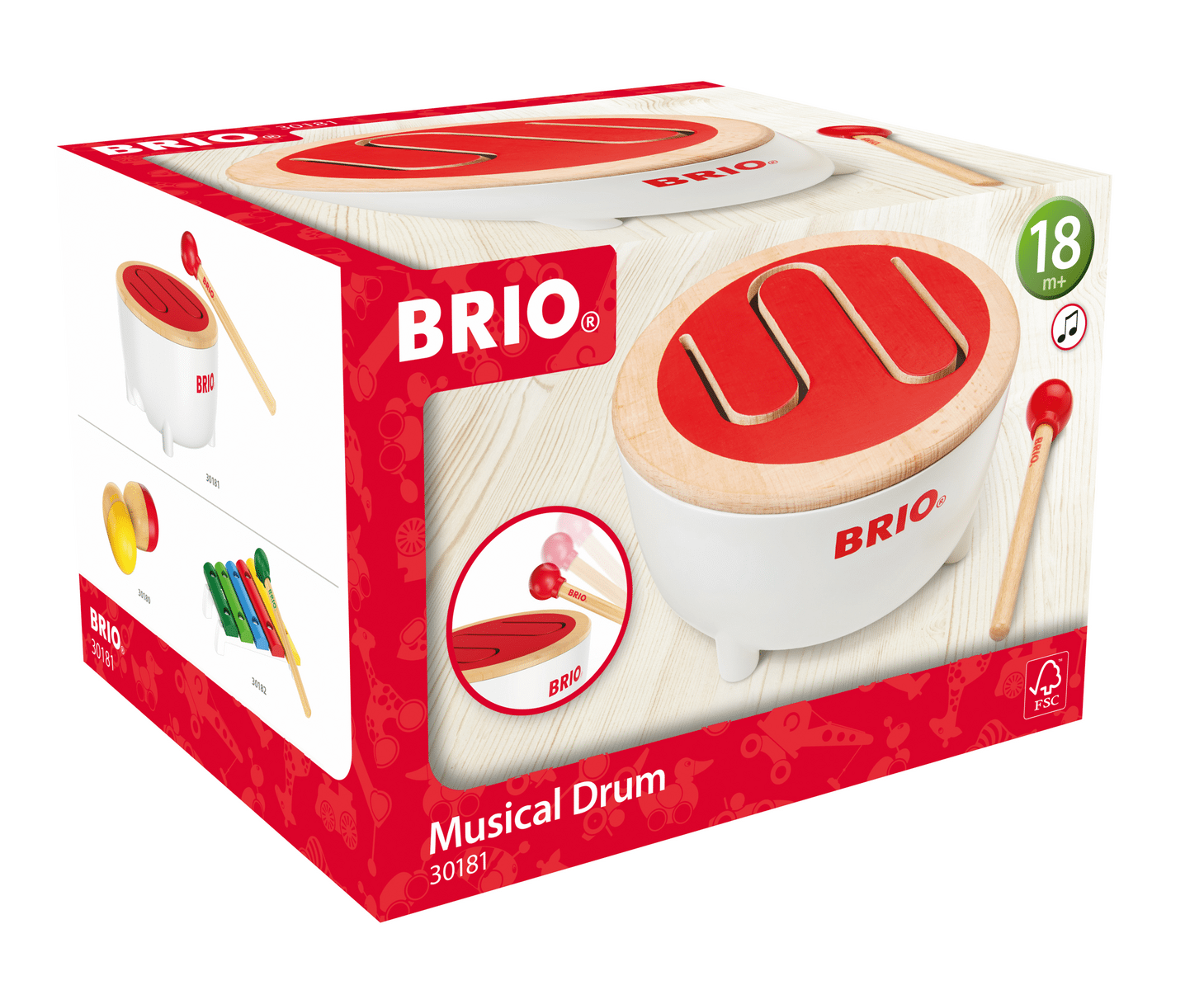 Ravensburger - BRIO Trommel Ravensburger - BRIO Trommel