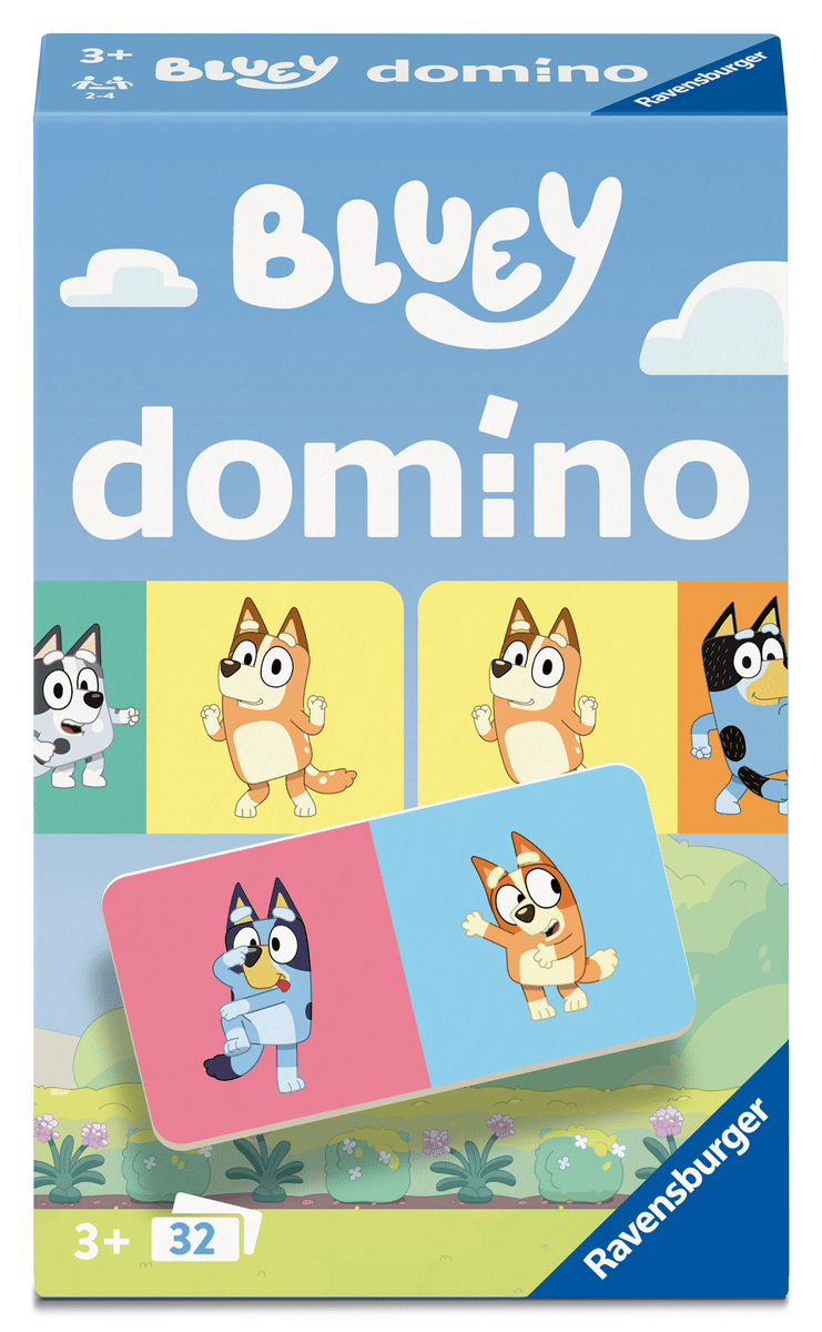 Ravensburger - Bluey Domino - Reisespiel ab 3 Jahre Ravensburger - Bluey Domino - Reisespiel ab 3 Jahre