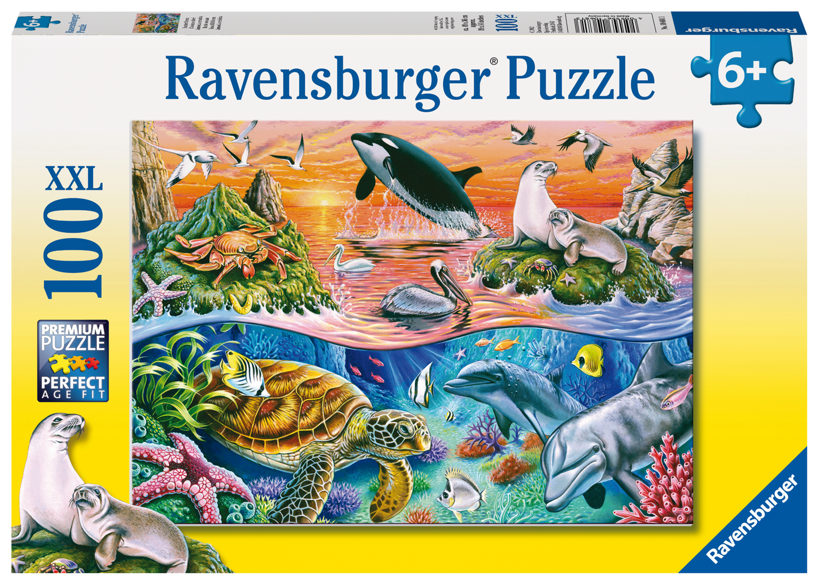 Ravensburger - Bunter Ozean Puzzle 100 Teile Ravensburger - Bunter Ozean Puzzle 100 Teile