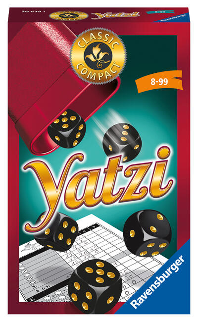 Ravensburger - Classic Compact Yatzi Mitbringspiele Ravensburger - Classic Compact Yatzi Mitbringspiele