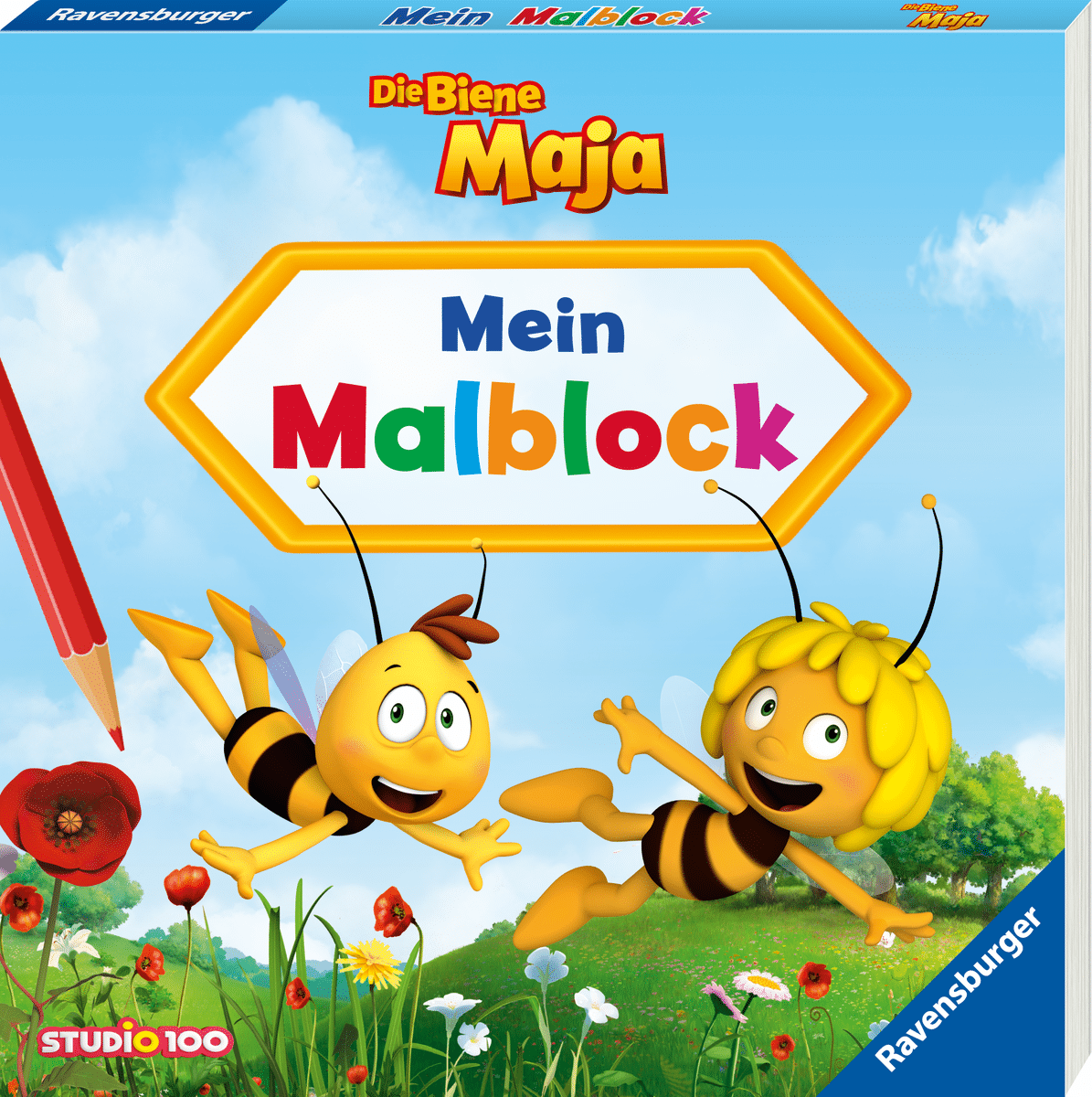 Ravensburger - Die Biene Maja: Mein Malblock Ravensburger - Die Biene Maja: Mein Malblock
