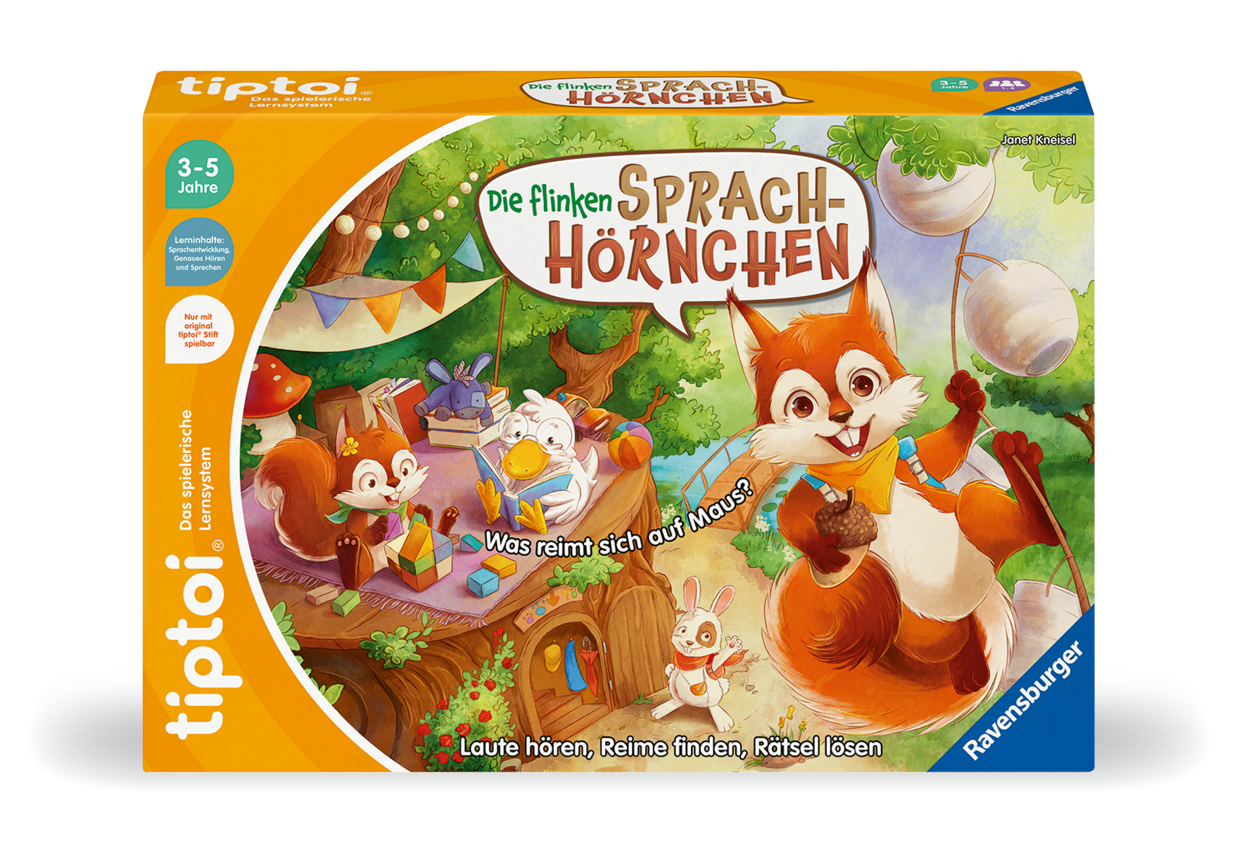 Ravensburger - Die flinken Sprach-Hörnchen - Lernspiel ab 3 Jahren Ravensburger - Die flinken Sprach-Hörnchen - Lernspiel ab 3 Jahren