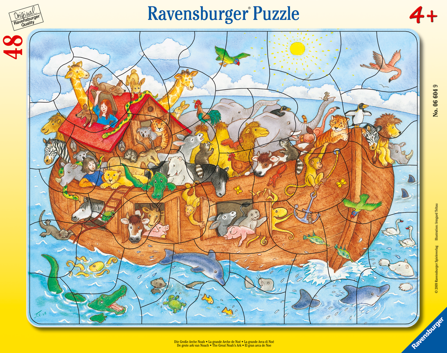 Ravensburger - Die große Arche Noah Rahmenpuzzle Ravensburger - Die große Arche Noah Rahmenpuzzle