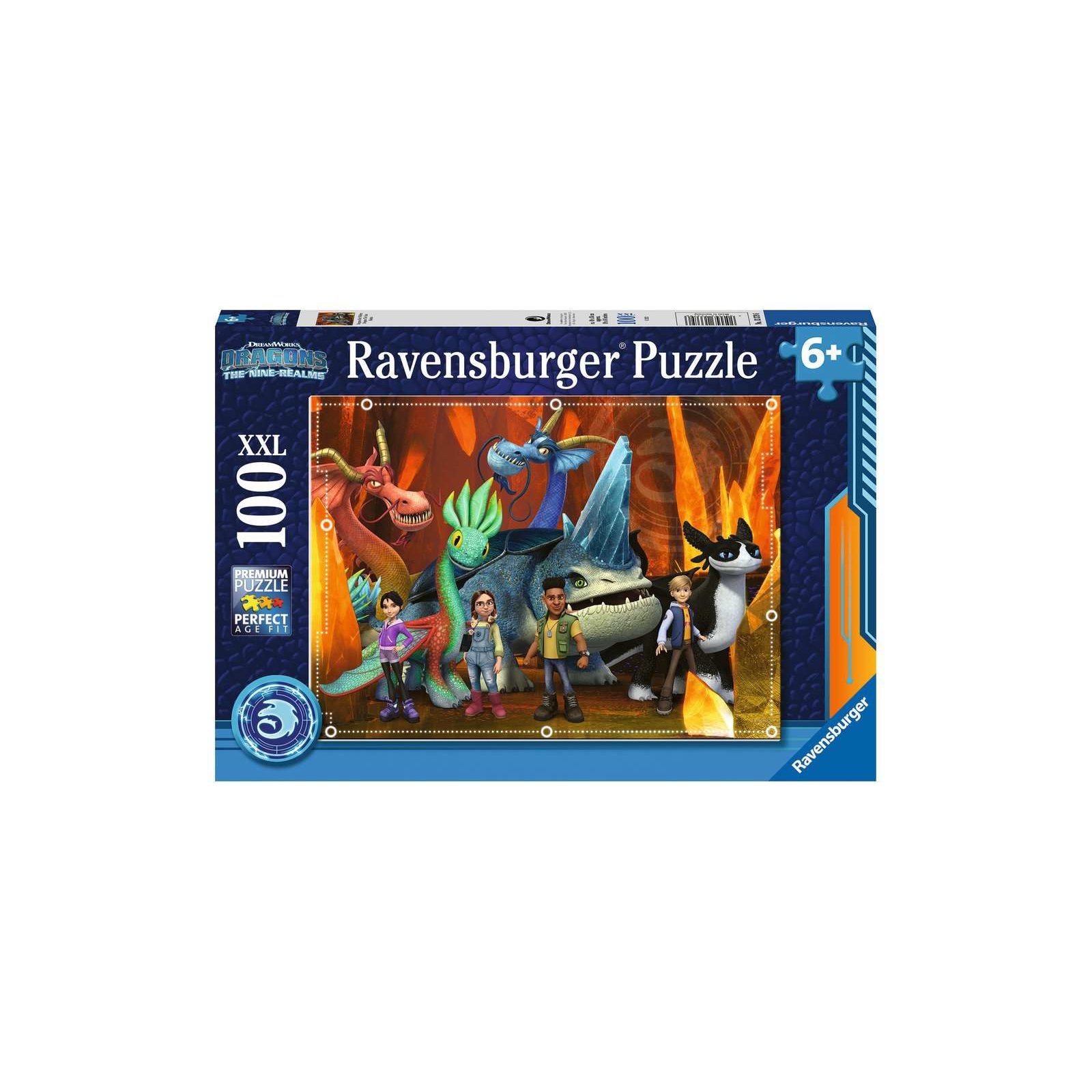 Ravensburger - Dragons: Die 9 Welten PUZZLE (100 TEILE)