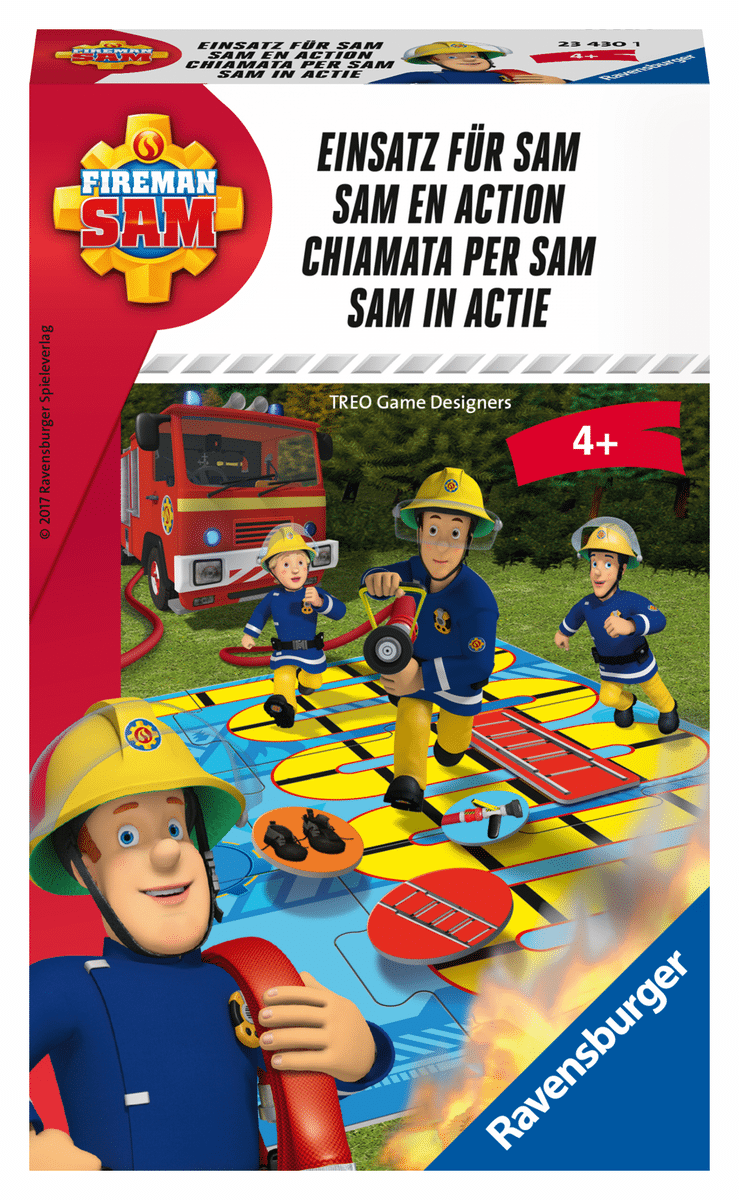 Ravensburger - Feuerwehrmann Sam: Einsatz für Sam - Reisespiel ab 4 Jahren Ravensburger - Feuerwehrmann Sam: Einsatz für Sam - Reisespiel ab 4 Jahren