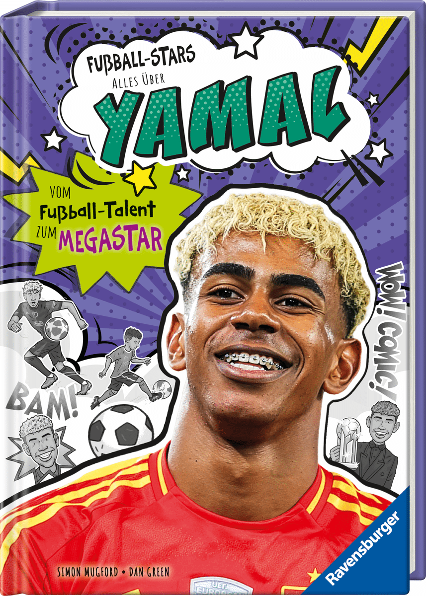 Ravensburger - Fußball-Stars - Alles über Yamal. Vom Fußball-Talent zum Meg Ravensburger - Fußball-Stars - Alles über Yamal. Vom Fußball-Talent zum Meg