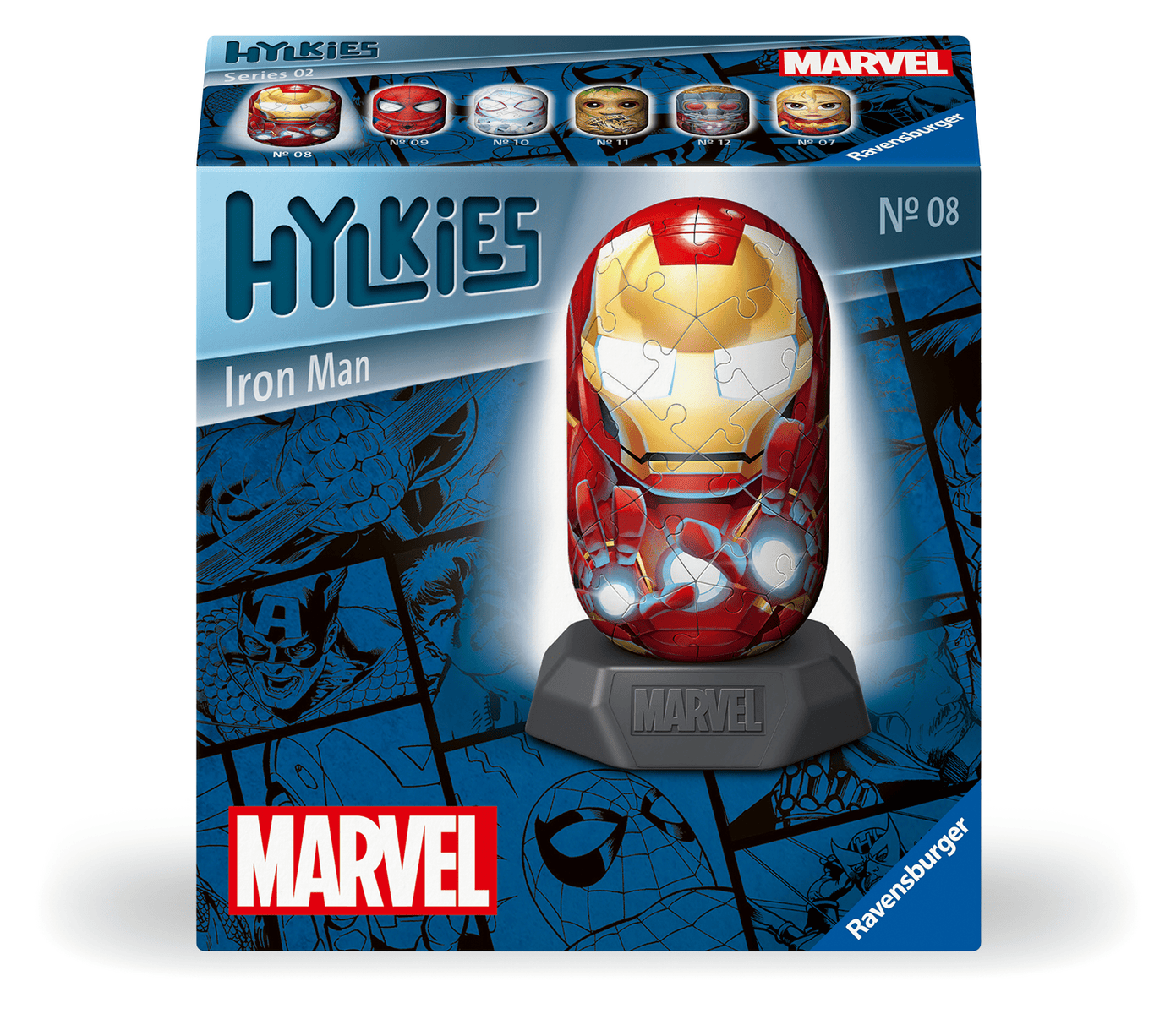 Ravensburger - Hylkies Puzzle / Sammelfiguren Marvel - Iron Man Ravensburger - Hylkies Puzzle / Sammelfiguren Marvel - Iron Man