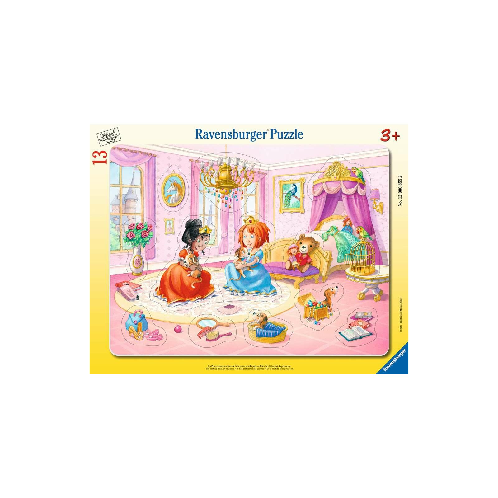 Ravensburger - Im Prinzessinnenschloss RAHMENPUZZLE (13 TEILE)