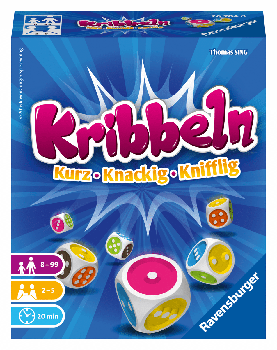 Ravensburger - Kribbeln - Würfelspiel ab 8 Jahren Ravensburger - Kribbeln - Würfelspiel ab 8 Jahren