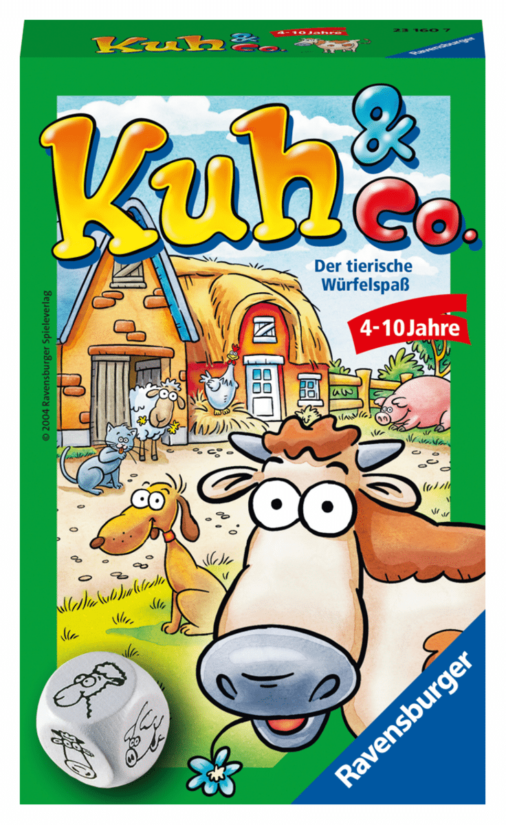 Ravensburger - Kuh & Co. - Reisespiel ab 4 Jahre Ravensburger - Kuh & Co. - Reisespiel ab 4 Jahre