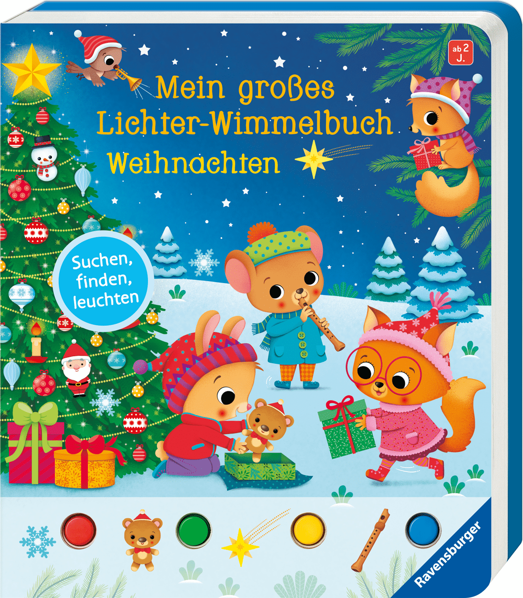 Ravensburger - Lichter-Wimmelbuch Weihnachten Ravensburger - Lichter-Wimmelbuch Weihnachten