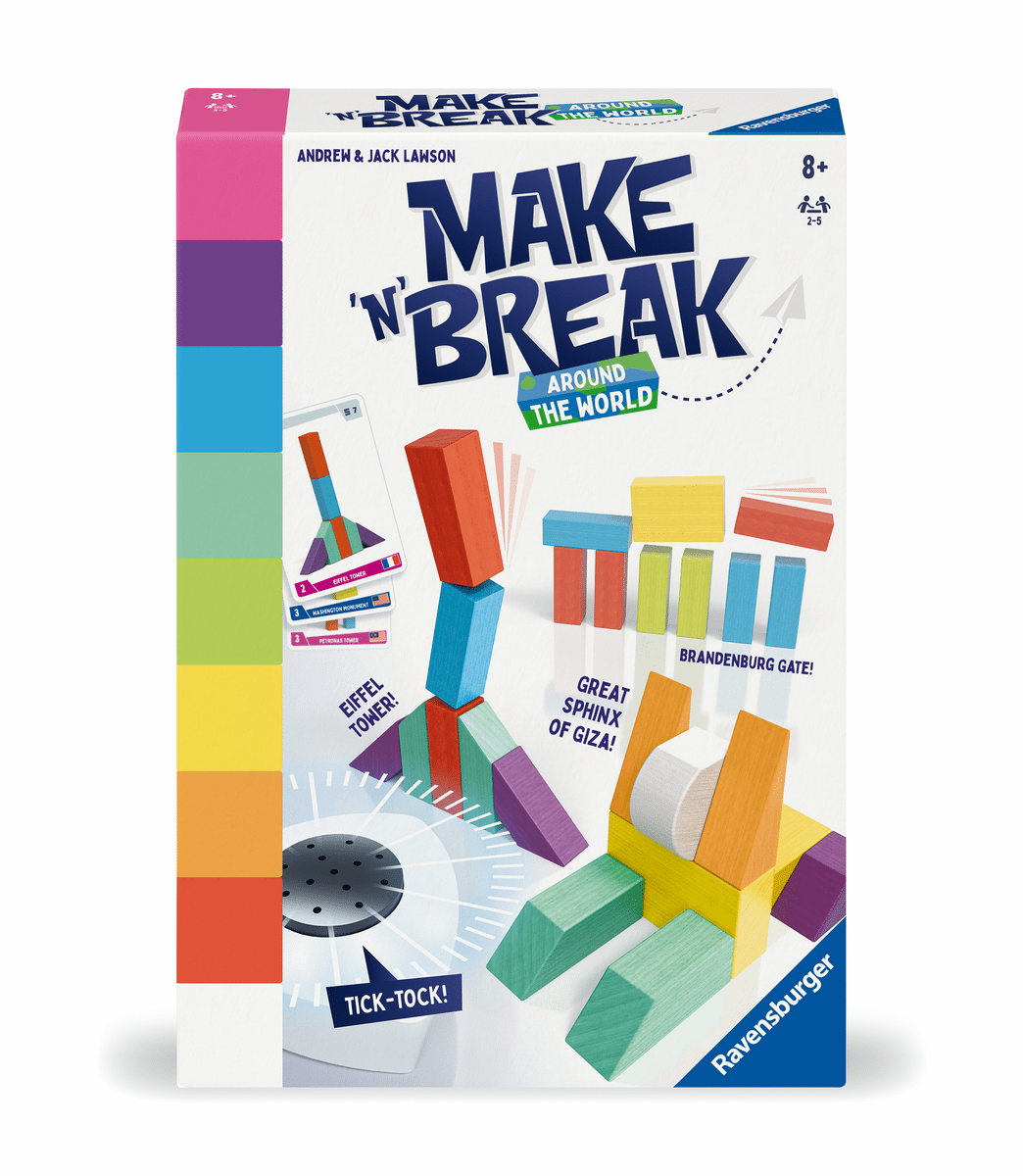 Ravensburger - Make n Break - Around the World Gesellschaftsspiele & Brettspiele Ravensburger - Make n Break - Around the World Gesellschaftsspiele & Brettspiele
