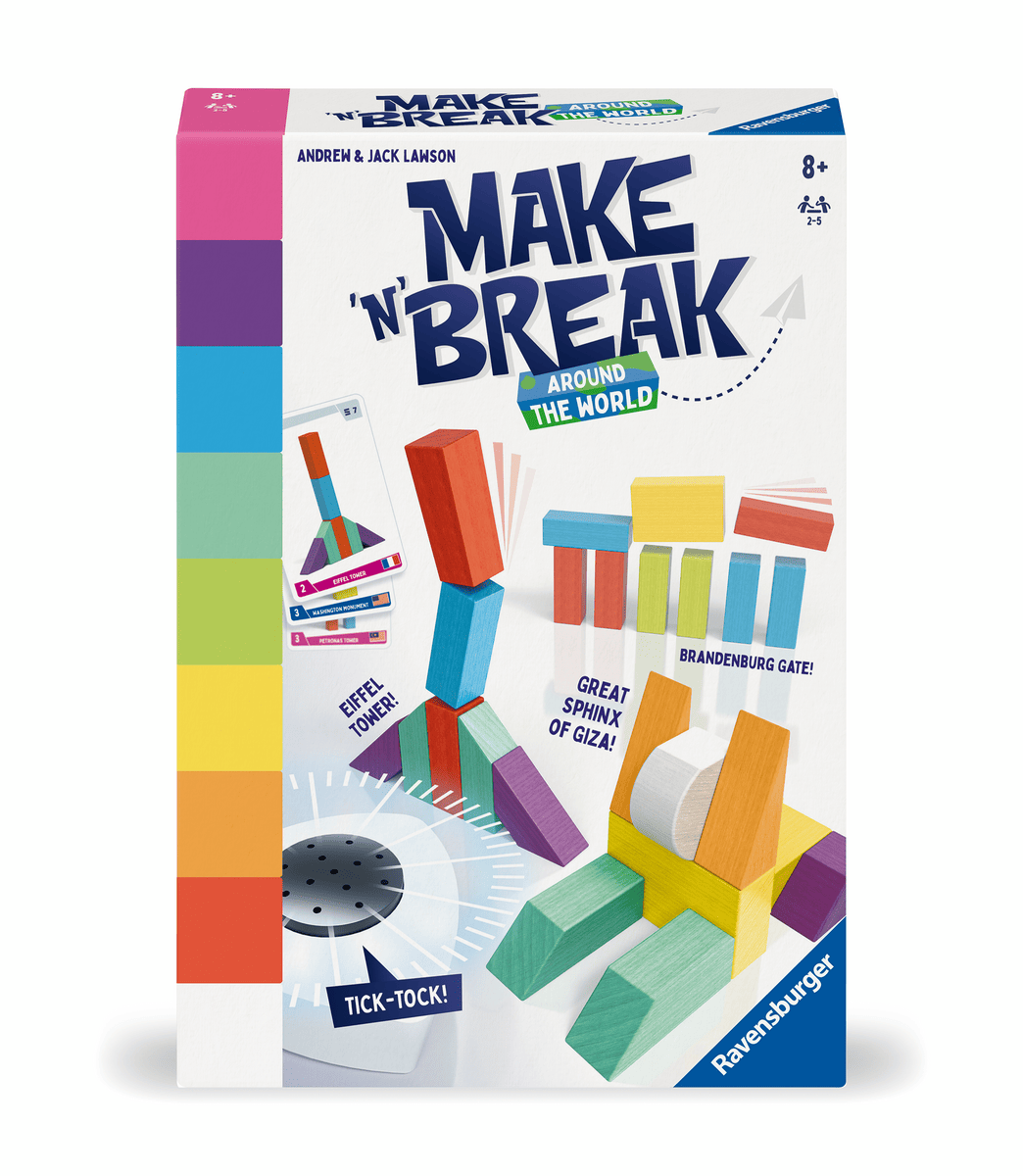 Ravensburger - Make n Break - Around the World Gesellschaftsspiele & Brettspiele Ravensburger - Make n Break - Around the World Gesellschaftsspiele & Brettspiele